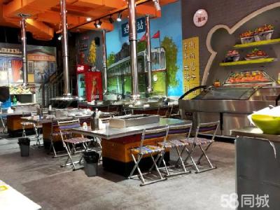 营业中烤肉店出兑 客流稳定  人流密集