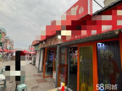 金州步行街头 繁华地段