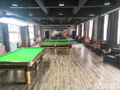 大学门口台球俱乐部转让 500平