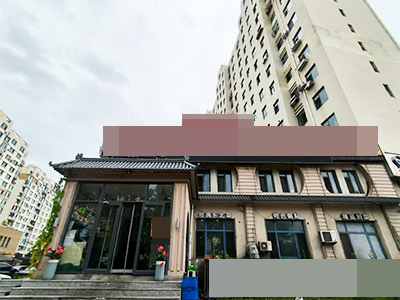 辛寨子美林园临街大门头可外摆餐饮店转让