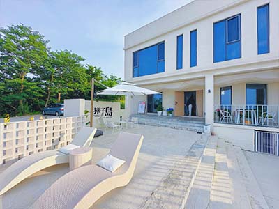 长海县獐子岛玻璃海民宿出售